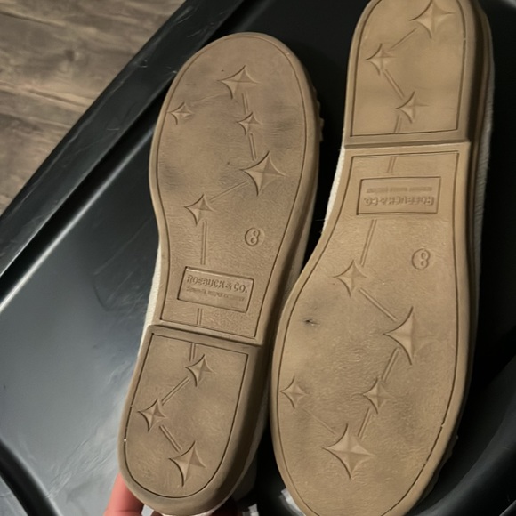 Roebuck and co flats sz 8 canvas and denim - Picture 6 of 6